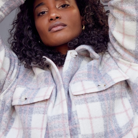 Anthro Bobbie plaid shirt jacket - Picture 5 of 5